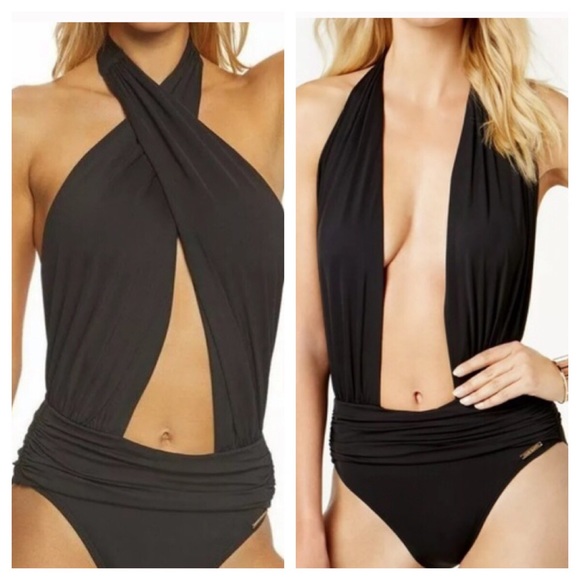 Vince Camuto Other - Vince Camuto Halter Wrap Monokini Swimsuit